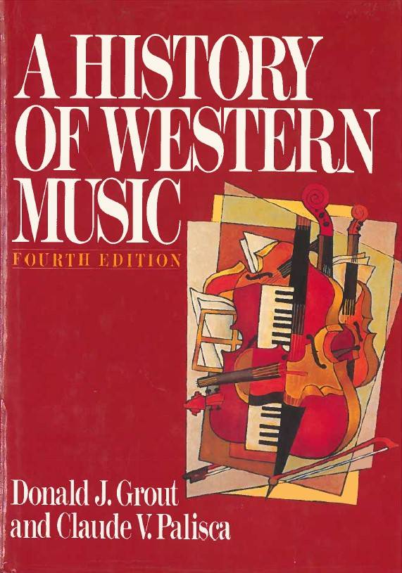 book titled: A History of Western Music